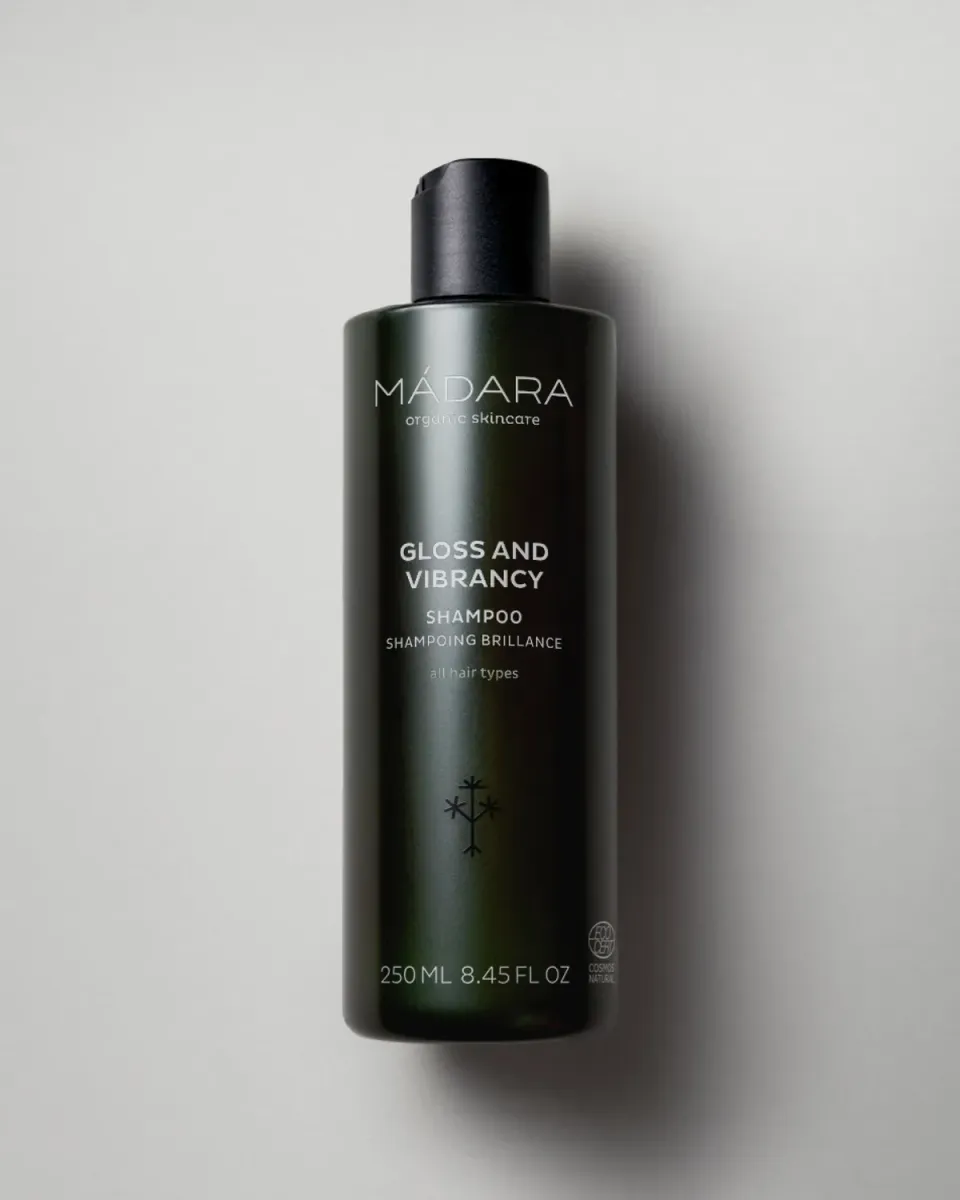 Mádara Gloss and Vibrancy shampooing 250 ml bouleau