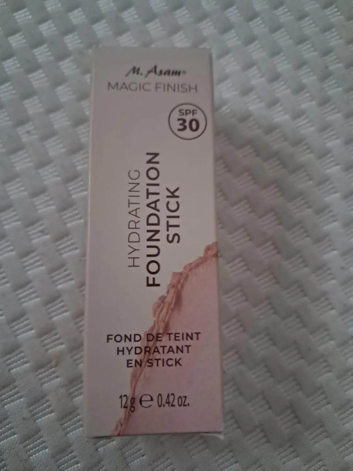 M. Asam Magic Finish stick fond de teint Rose Fair 12 g SPF30