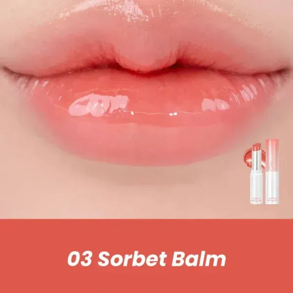 Rom&nd Glasting Melting Balm 03 Sorbet Balm corail