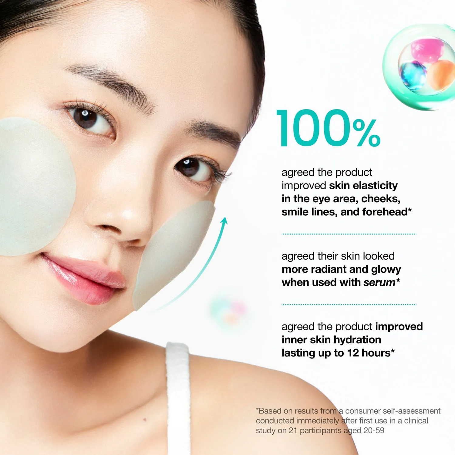 Anua PDRN 100 Hyaluronic Acid Glow Pad pads hydratants