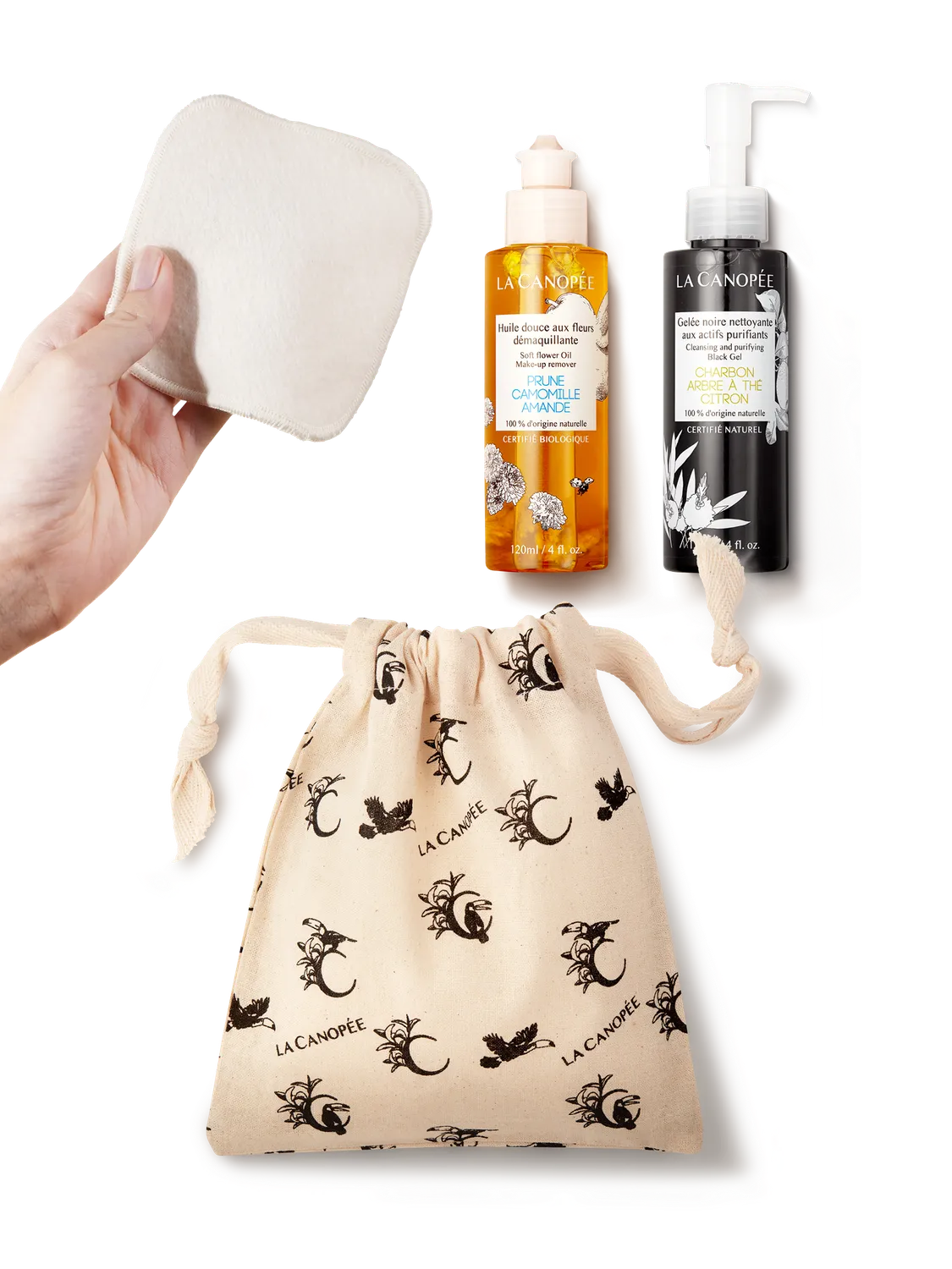 La Canopée Duo Stars pochette double nettoyage 2 soins éclat