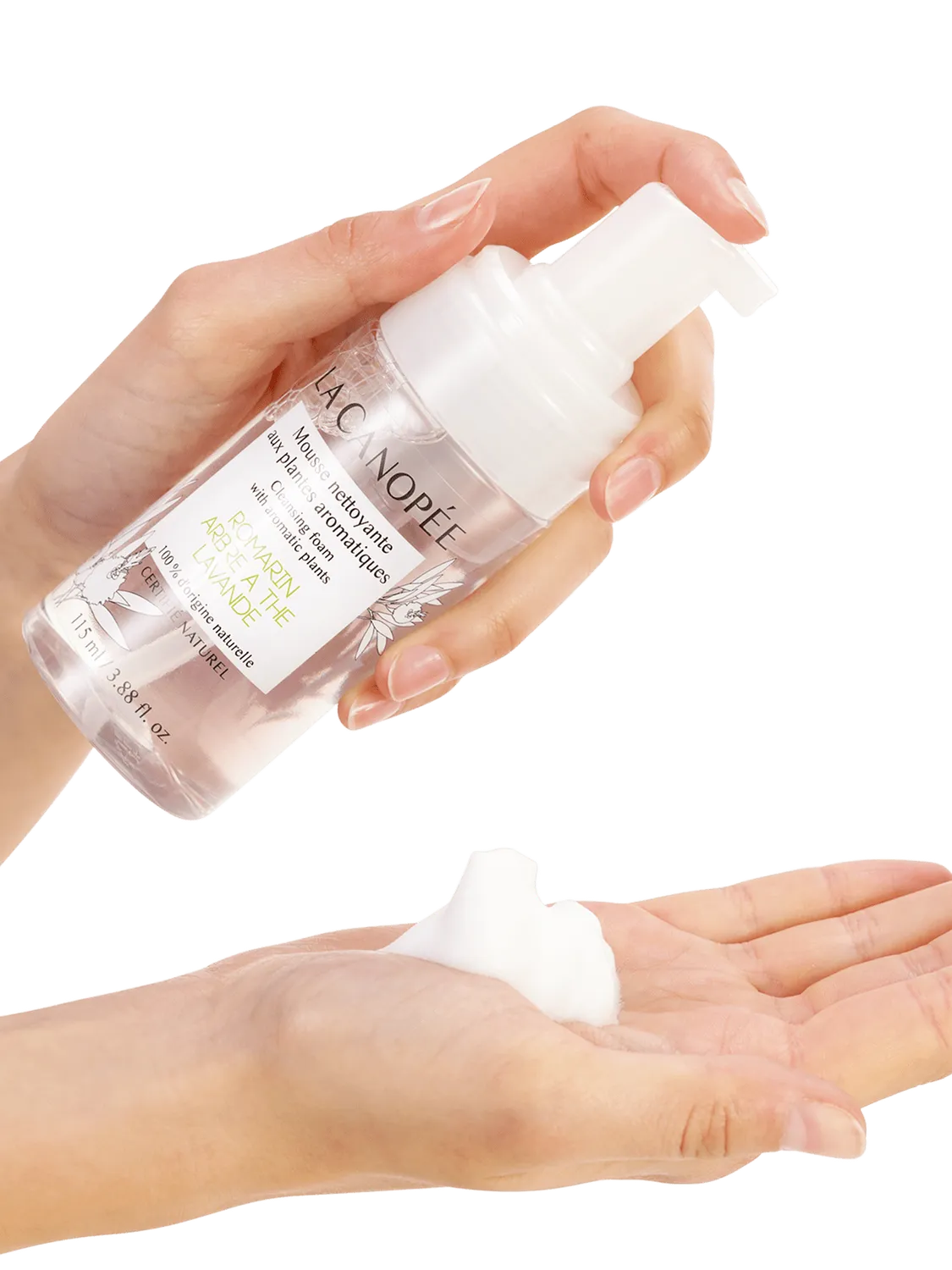 La Canopée Mousse Plantes Aromatiques nettoyant 115 ml purifiant