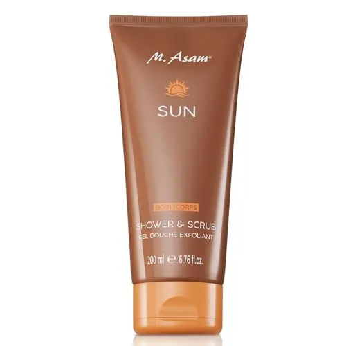 M. Asam Sun Shower & Scrub gel douche gommage 200ml citron