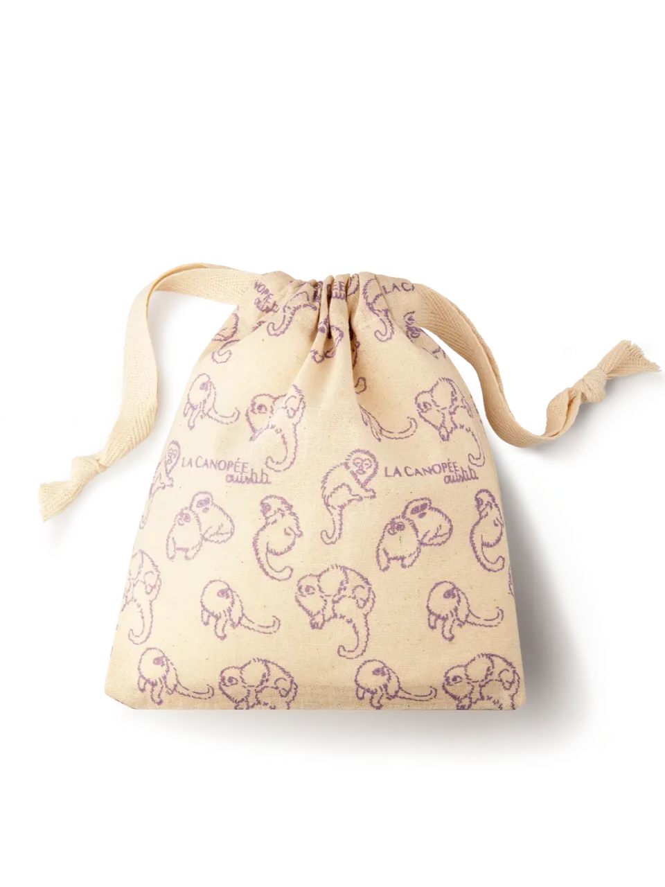 La Canopée Ouistiti pochon coton bio accessoire