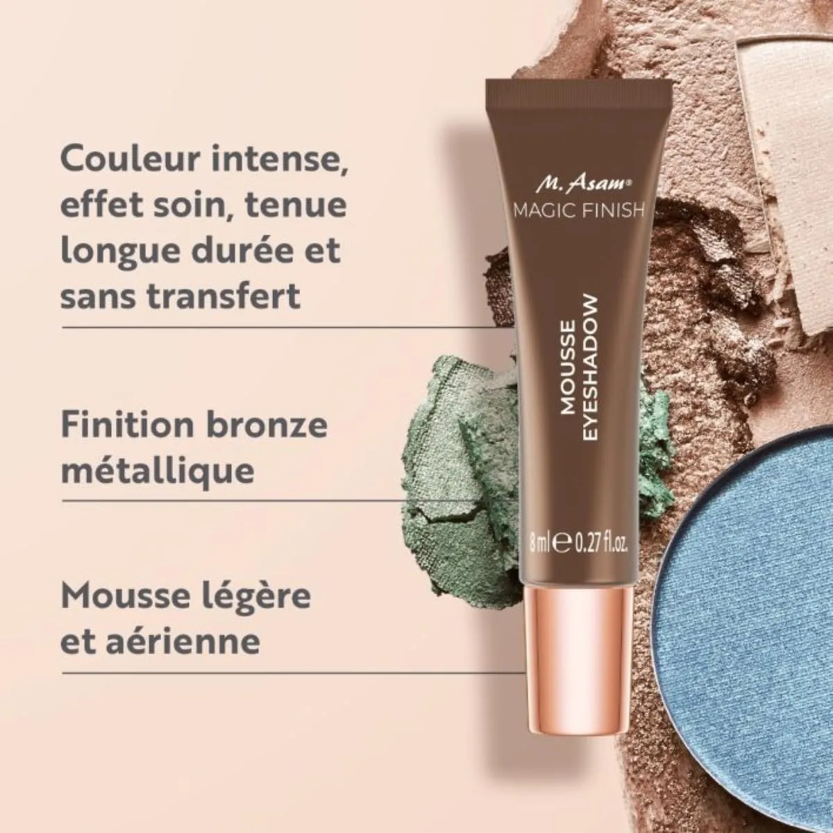 M. Asam Magic Finish fard paupières mousse Cutie-Pie 8 ml