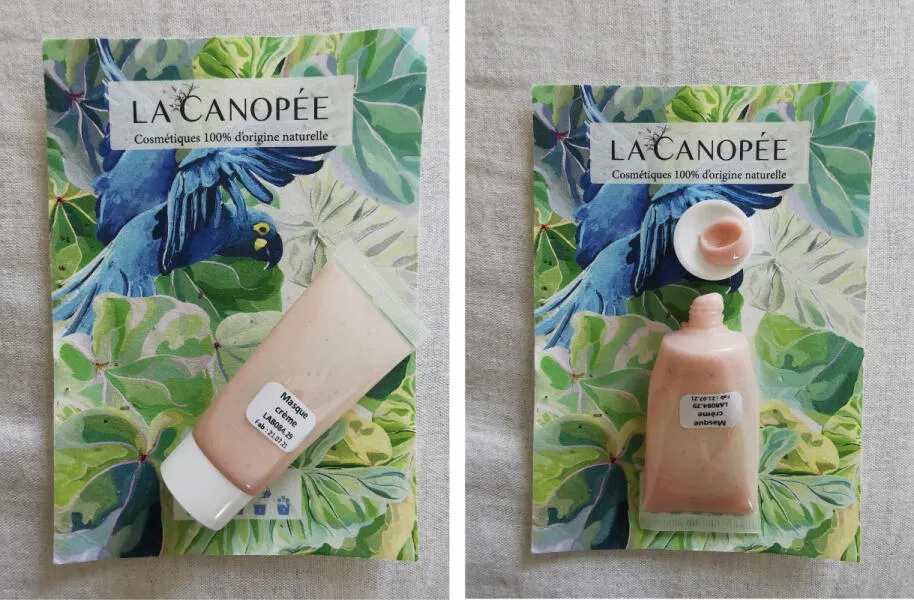 La Canopée Masque rose masque visage 50 ml apaisant
