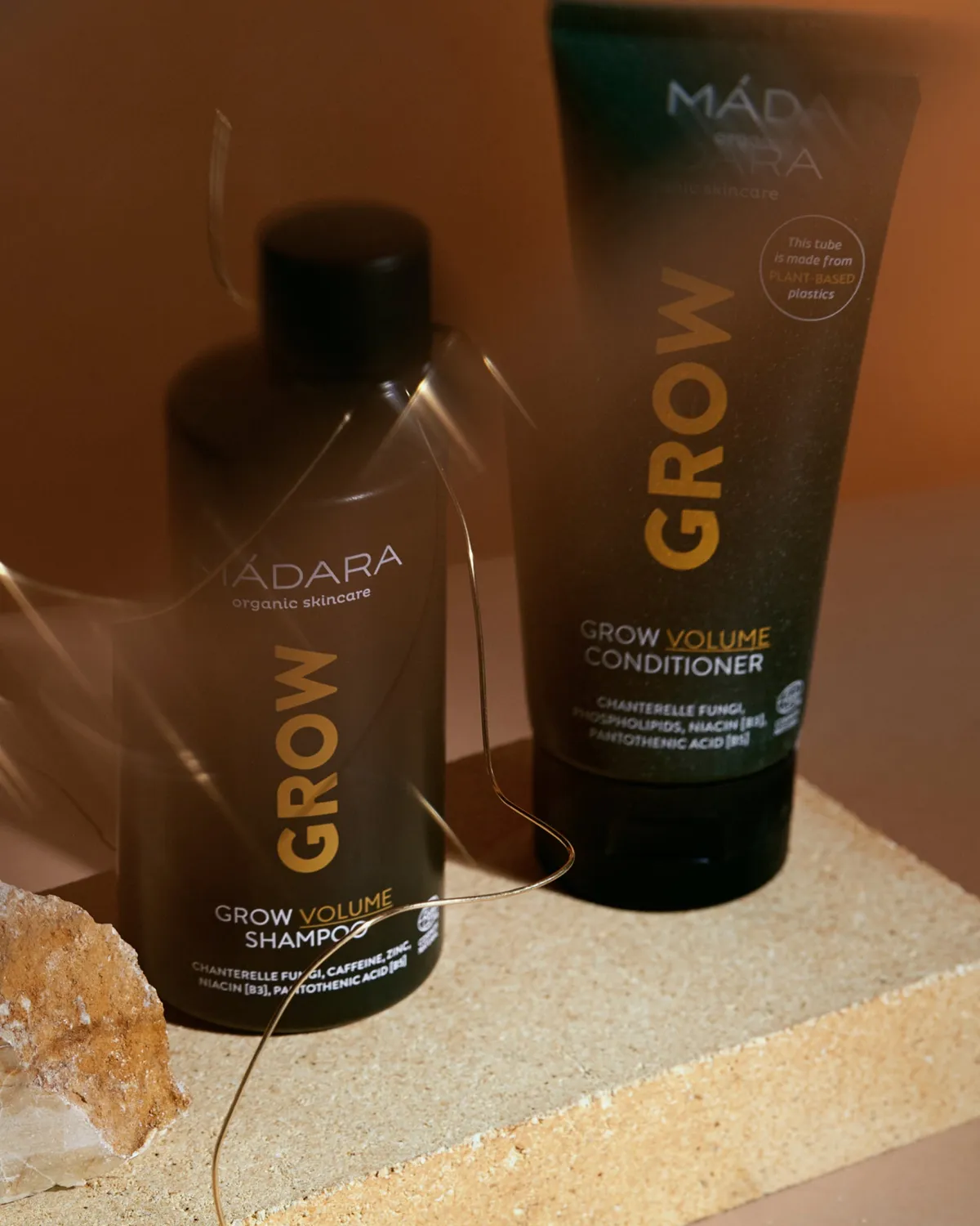 Mádara Grow Volume Coffret Capillaire 2 Soins Volume