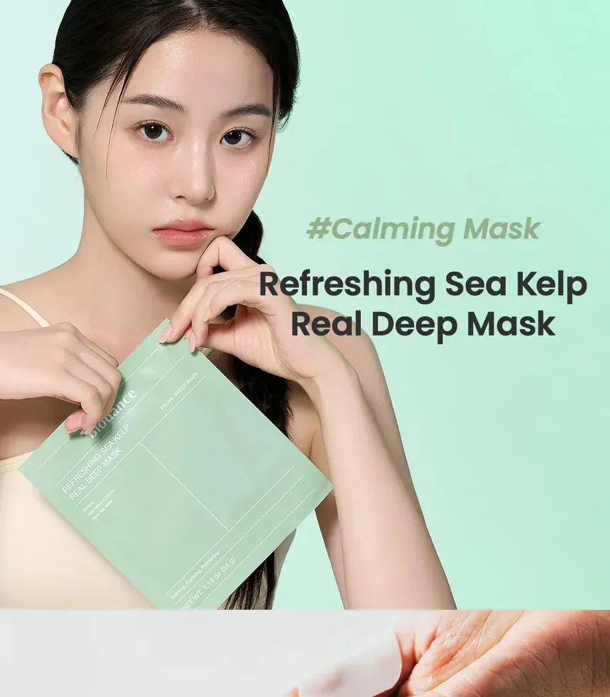 Biodance Real Deep Mask hydrogel varech 1 pièce apaisant