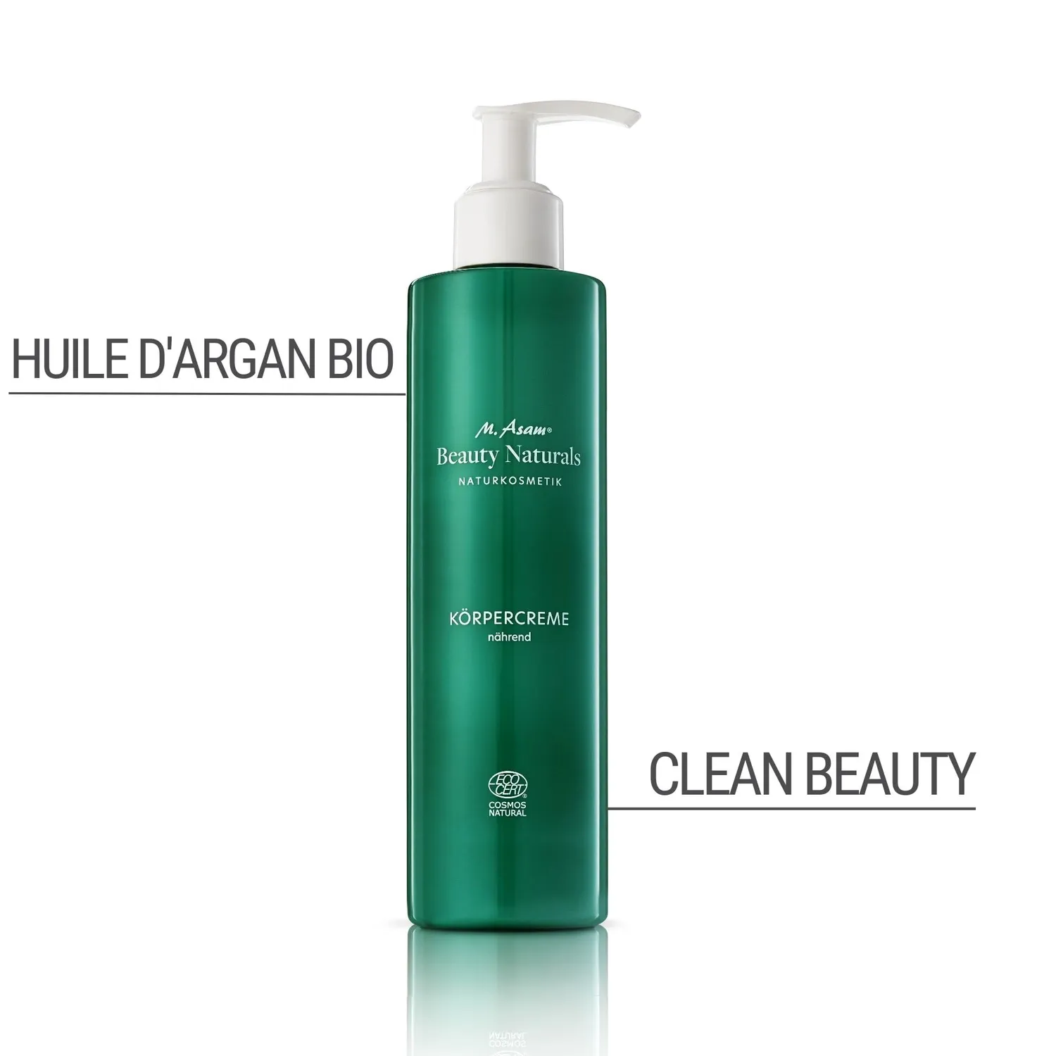 M. Asam Beauty Naturals crème corps 250 ml fermeté