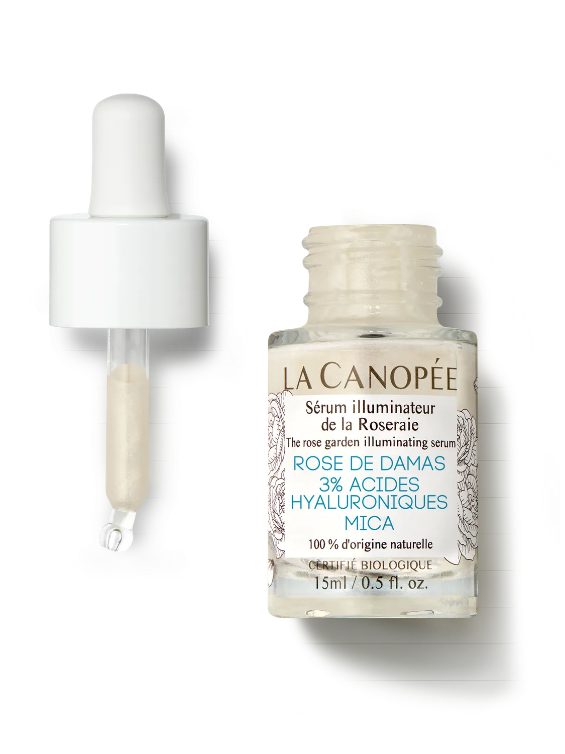 La Canopée Roseraie sérum illuminateur 15 ml hyaluronique