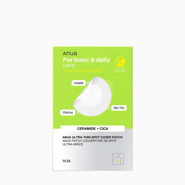 ANUA Ultra-Thin Spot Cover patch anti-boutons 10 et 15 mm