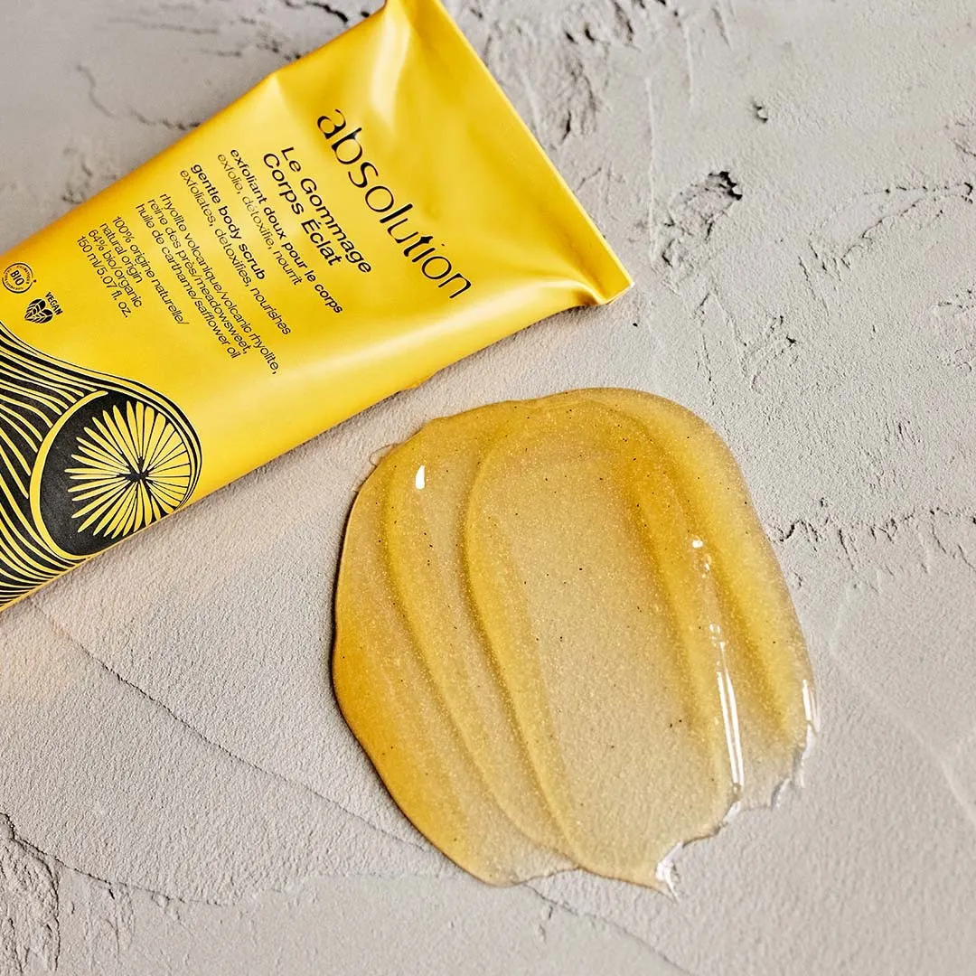 Absolution Gommage Corps Éclat exfoliant doux karité