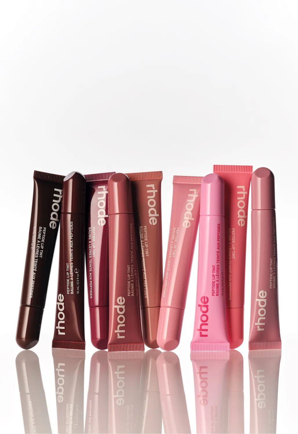 Rhode Peptide Lip Tint gloss lèvres 4x10 ml set hydratant