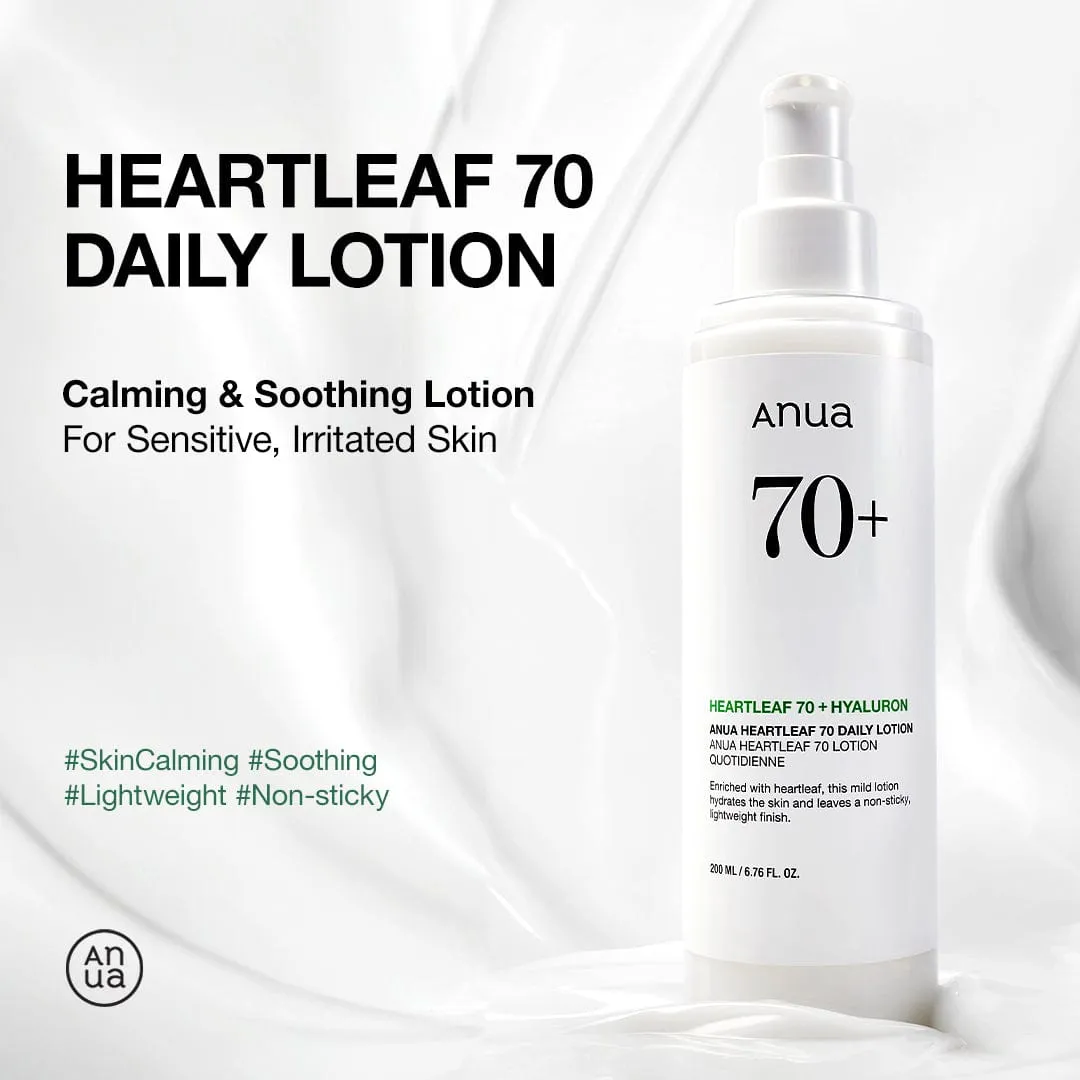 ANUA Heartleaf 70 lotion quotidienne hydratante