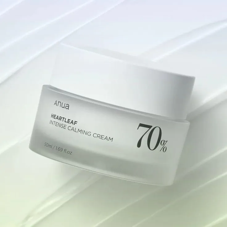 Anua Heartleaf 70% crème apaisante 50ml peau sensible