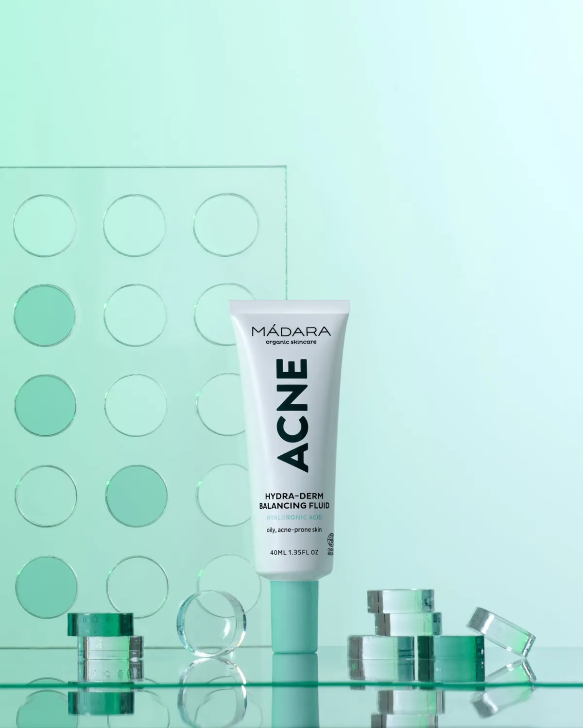 Mádara Hydra-Derm fluide équilibrant 40 ml peau grasse