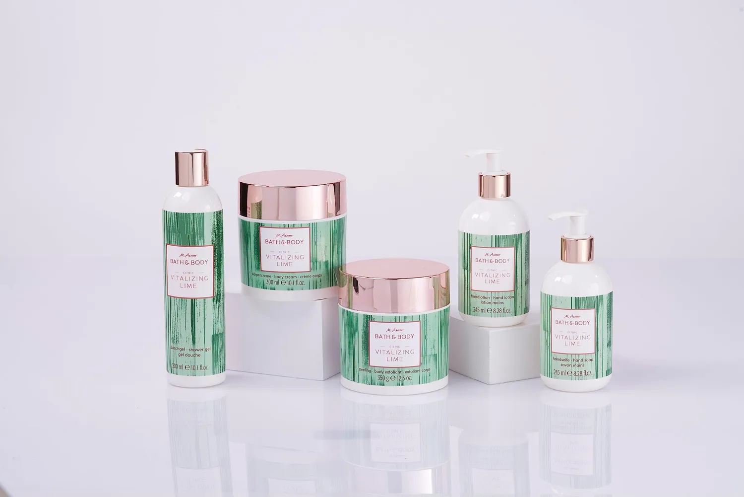 M. Asam Bath & Body Vitalizing Lime coffret 3 soins citron vert