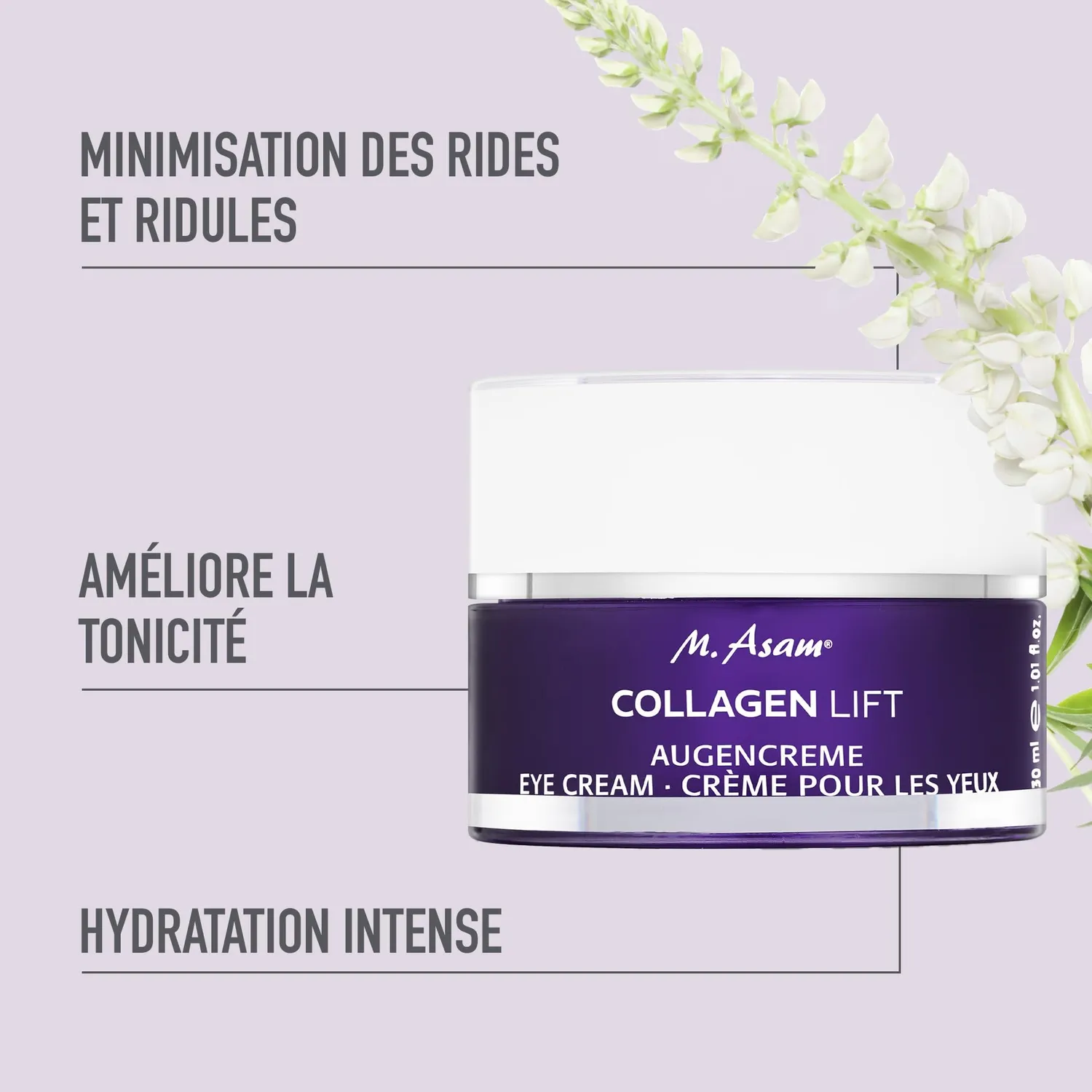 M. Asam Collagen Lift contour des yeux 30 ml raffermissant
