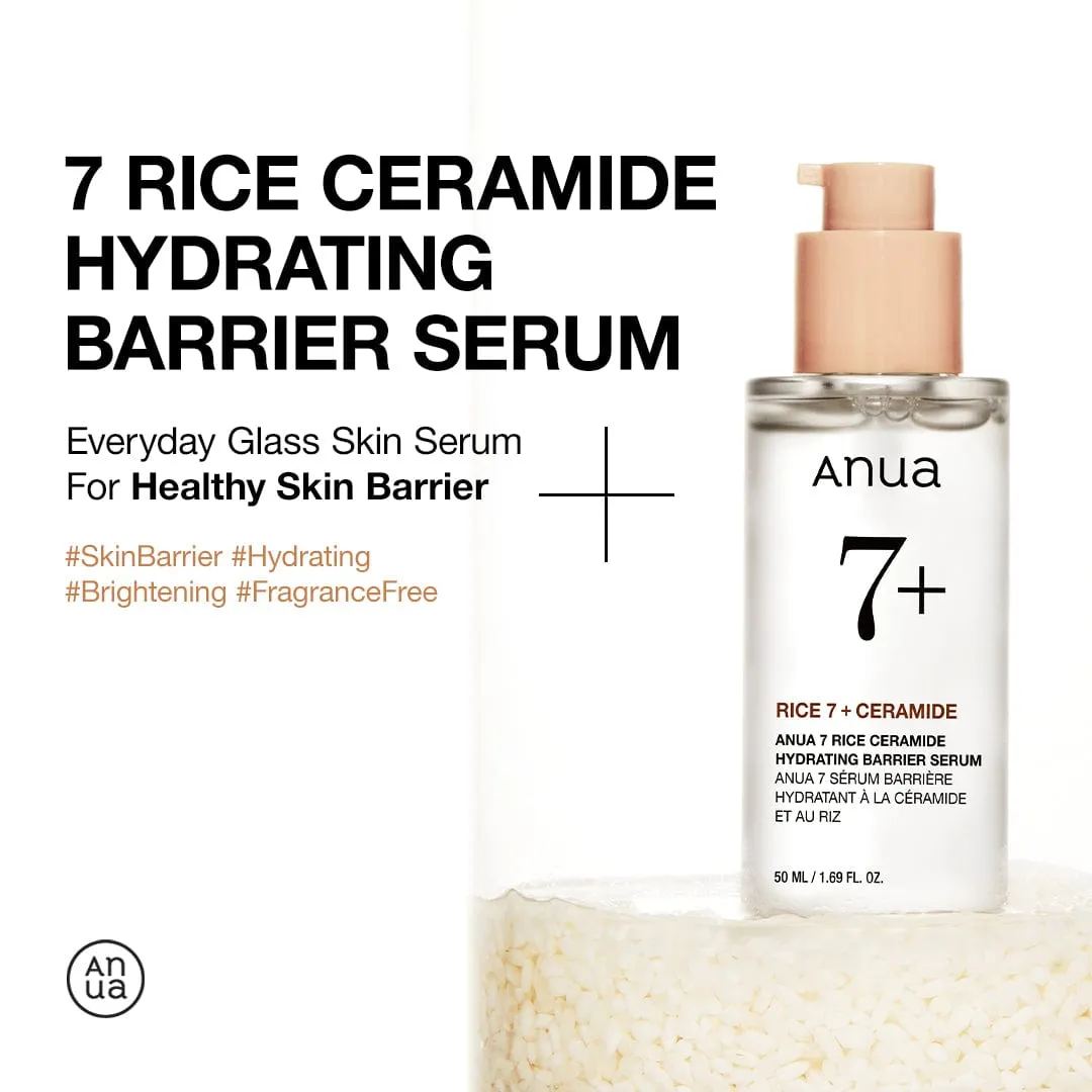 ANUA Rice Ceramide 7 sérum barrière hydratant
