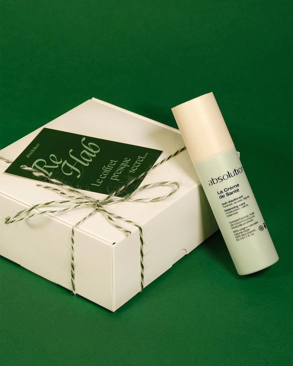 Absolution Presque Secrets coffret soin Re-Hab Re-Boot Re-Set