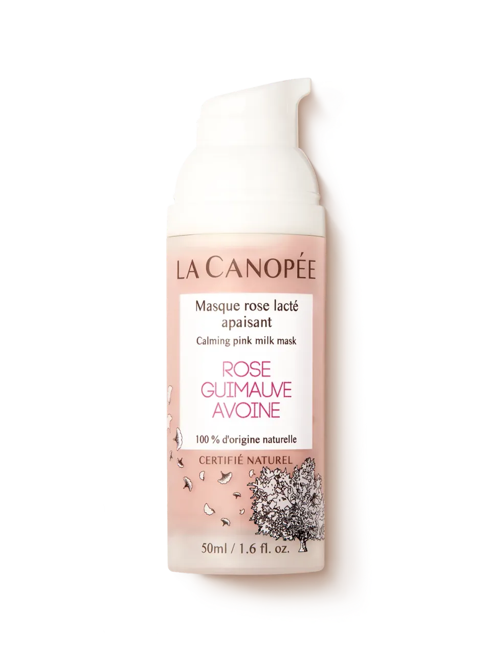 La Canopée Masque rose masque visage 50 ml apaisant