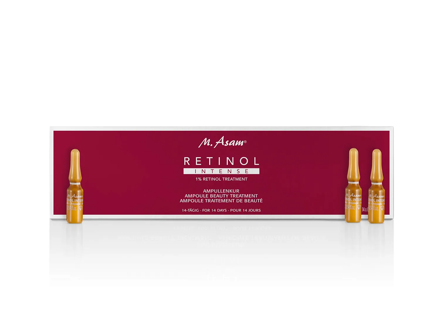 M. Asam Retinol Intense ampoules 14 x 1 ml lissant nuit