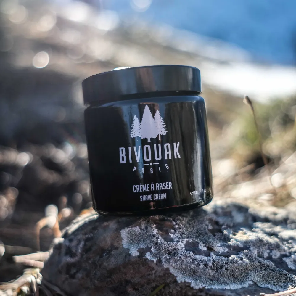 Bivouak crème à raser bio 120ml non moussante