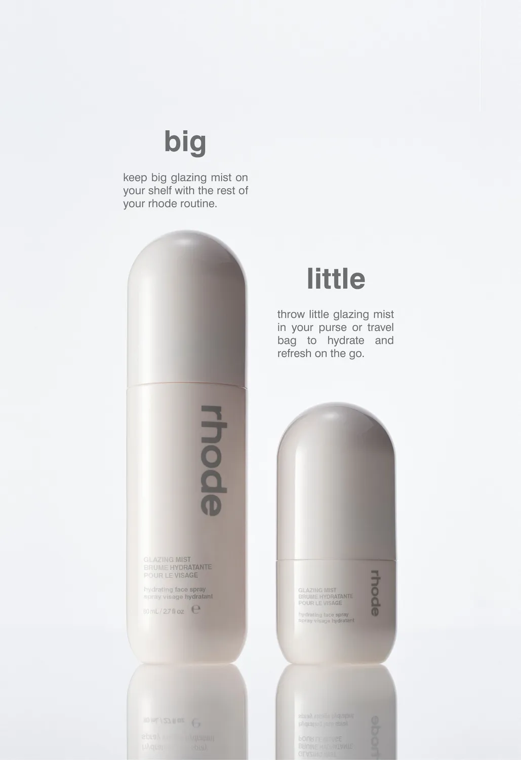 Rhode Glazing Mist brume visage 80 ml hydratante