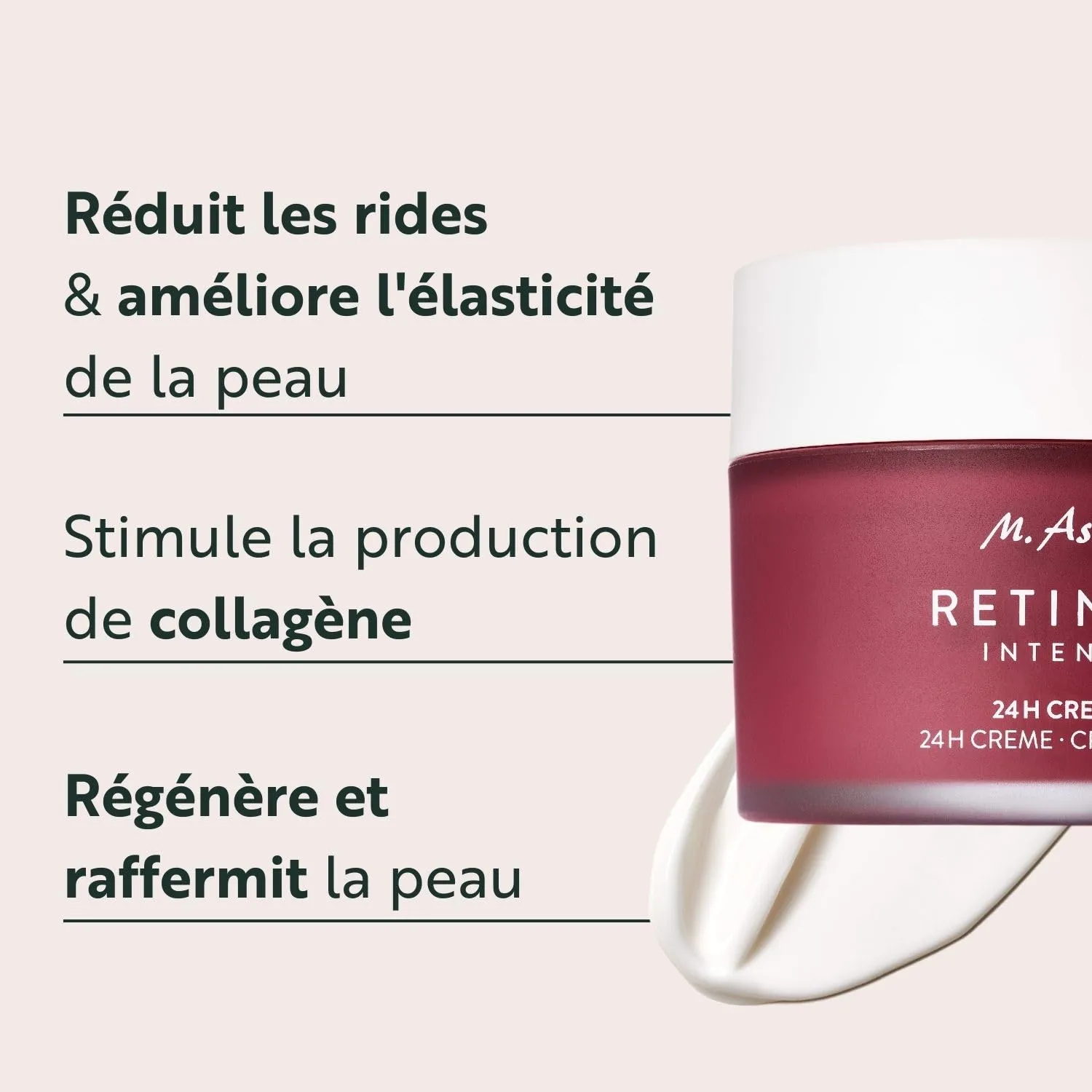 M. Asam Retinol Intense Crème Jour et Nuit 100 ml rides