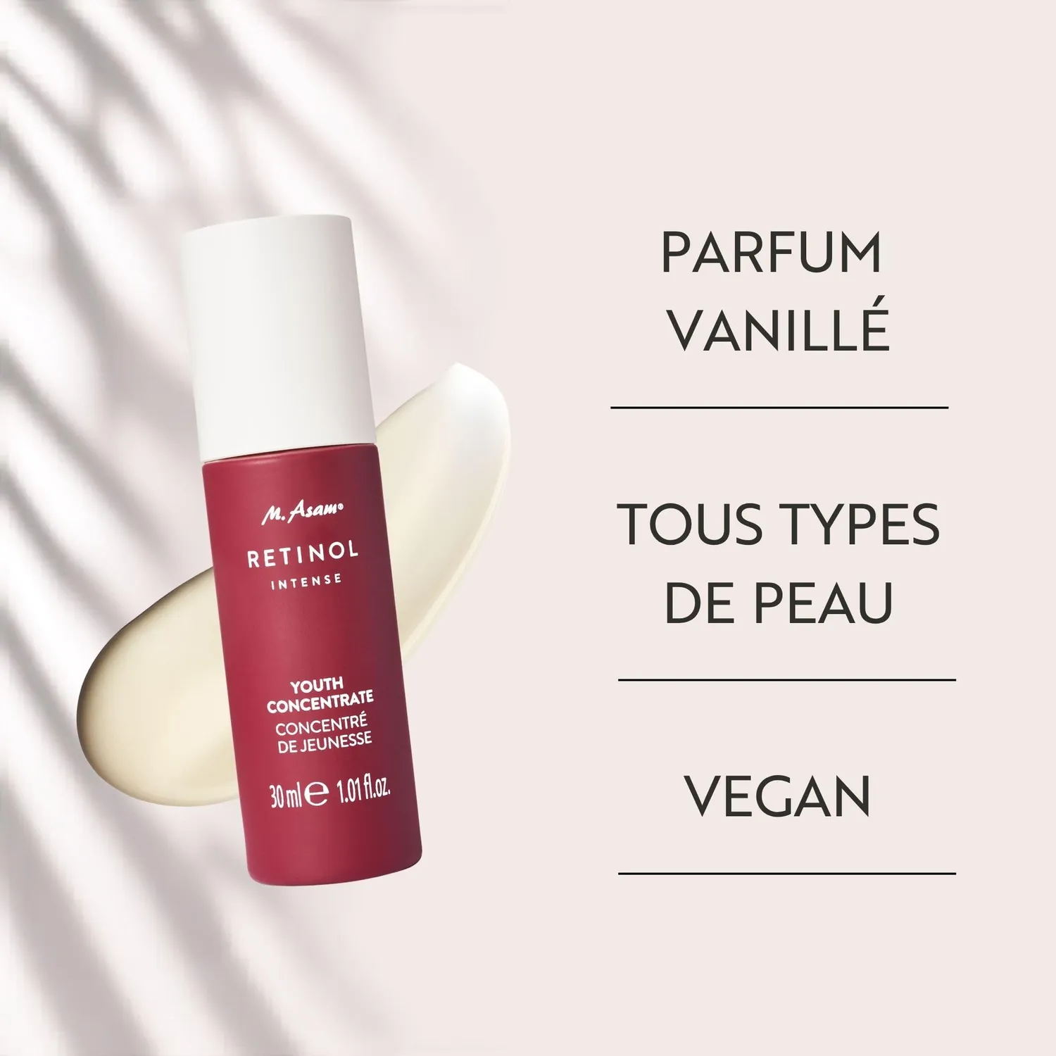 M. Asam Retinol Intense Youth Concentrate sérum 30 ml rides