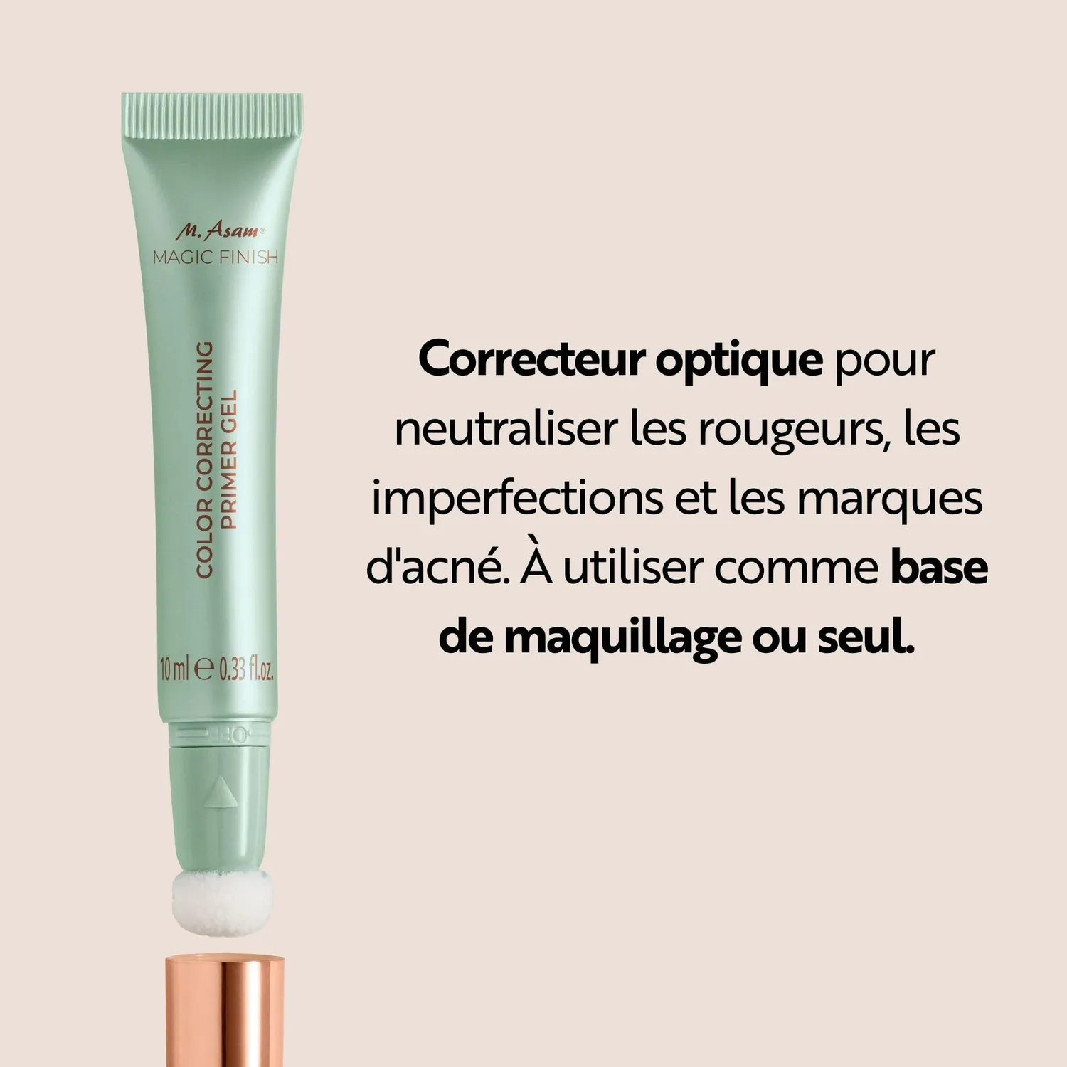M. Asam Magic Finish Gel Green base verte 10 ml anti-rougeurs