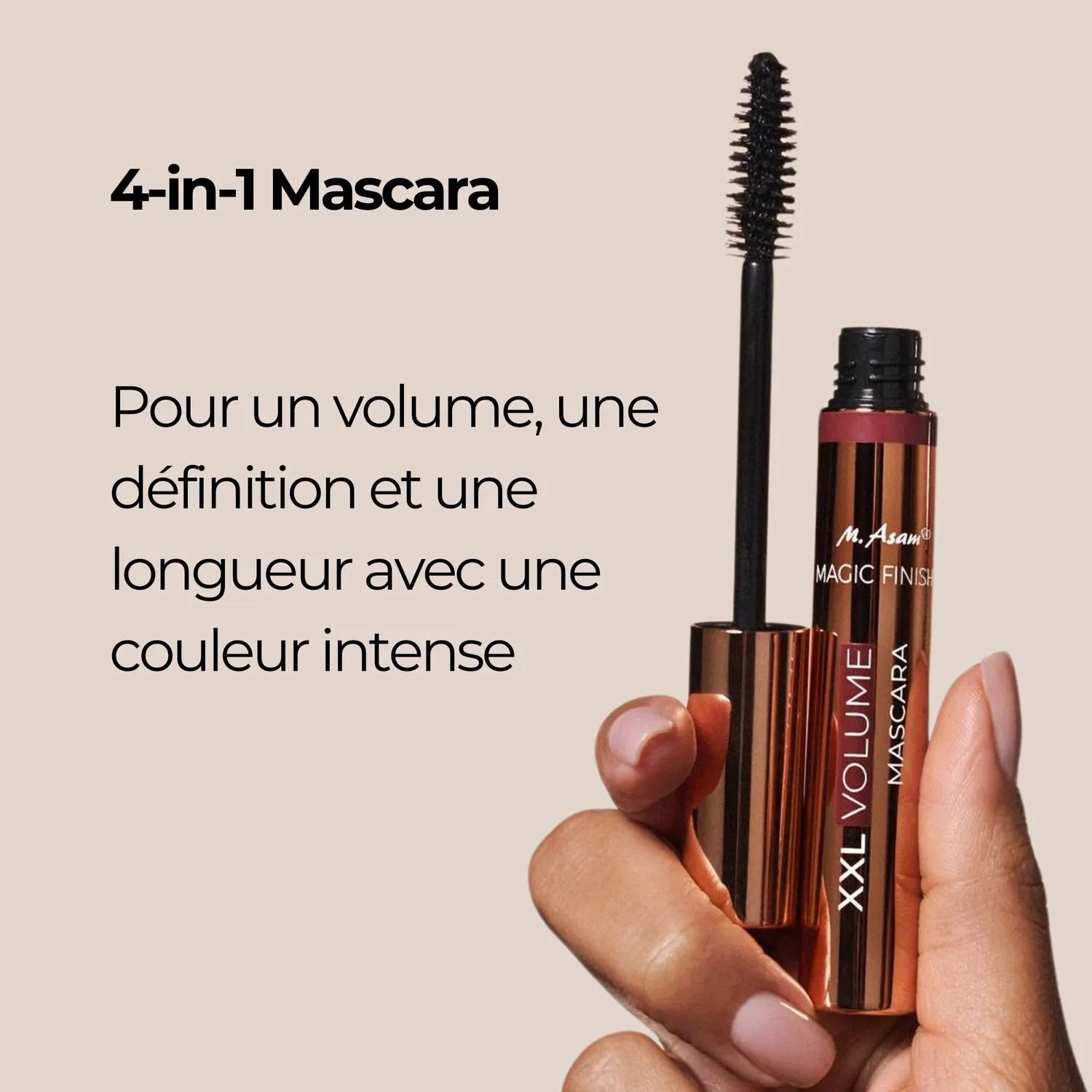 M. Asam Magic Finish Volume Mascara noir 10ml intense