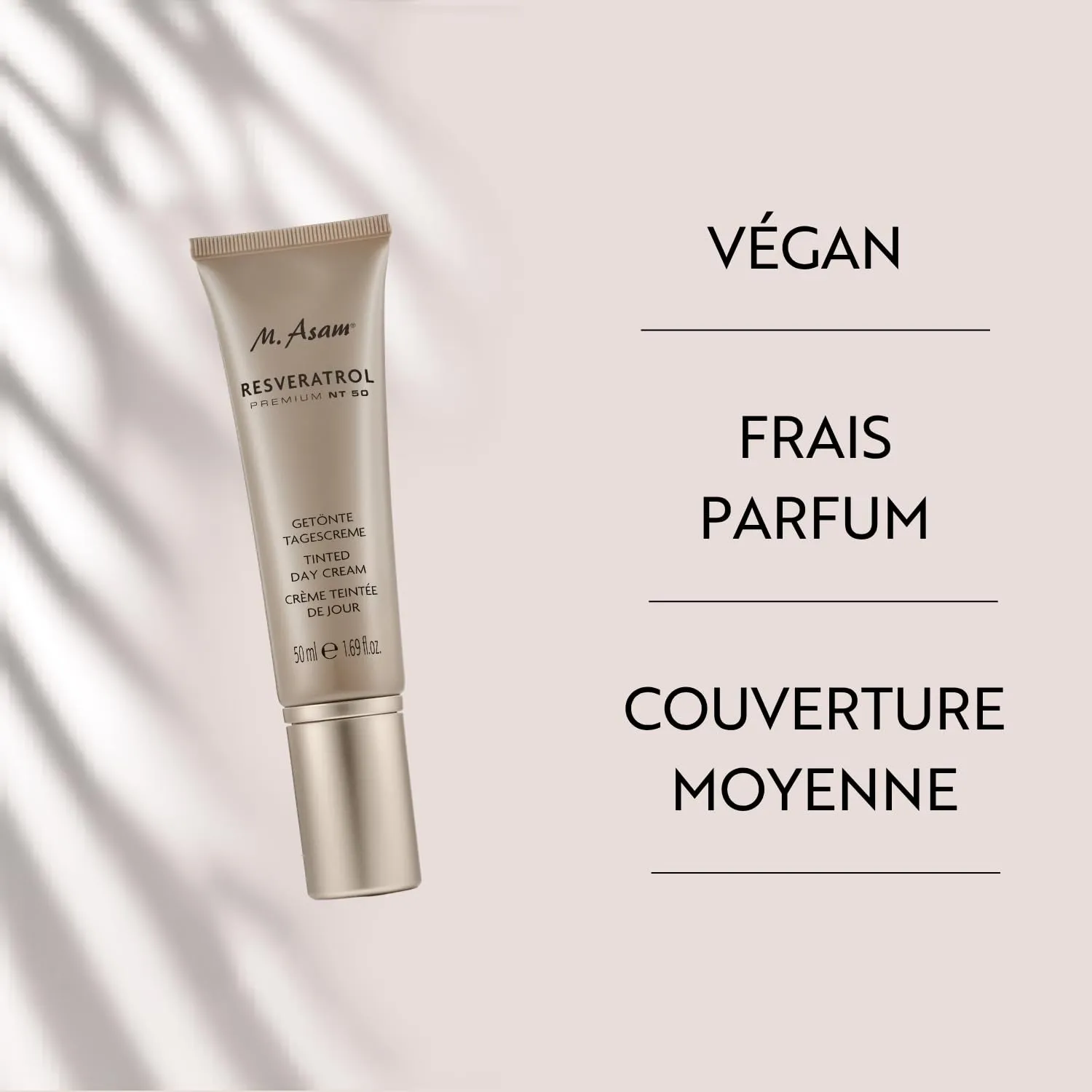 M. Asam Resveratrol NT50 Crème Jour Teintée 50 ml mat