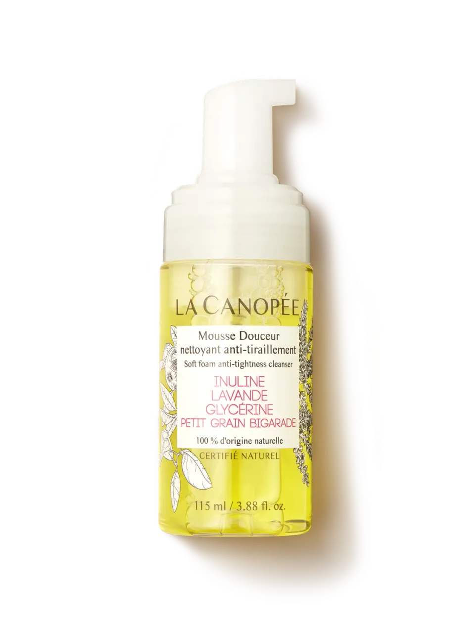 La Canopée Mousse Douceur mousse nettoyante 115ml anti-tiraillement