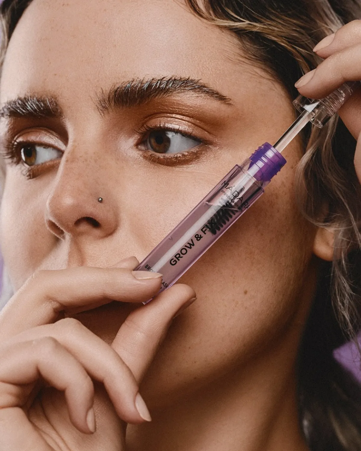 Mádara Grow & Fix Brow Lash sérum 4,25 ml peptides