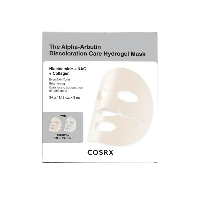 COSRX Arbutin Discoloration Masque Hydrogel 1 pièce éclat