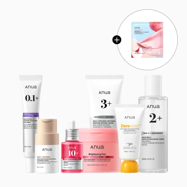 Anua 7-Day Dark Spot coffret anti-taches éclat 7 jours