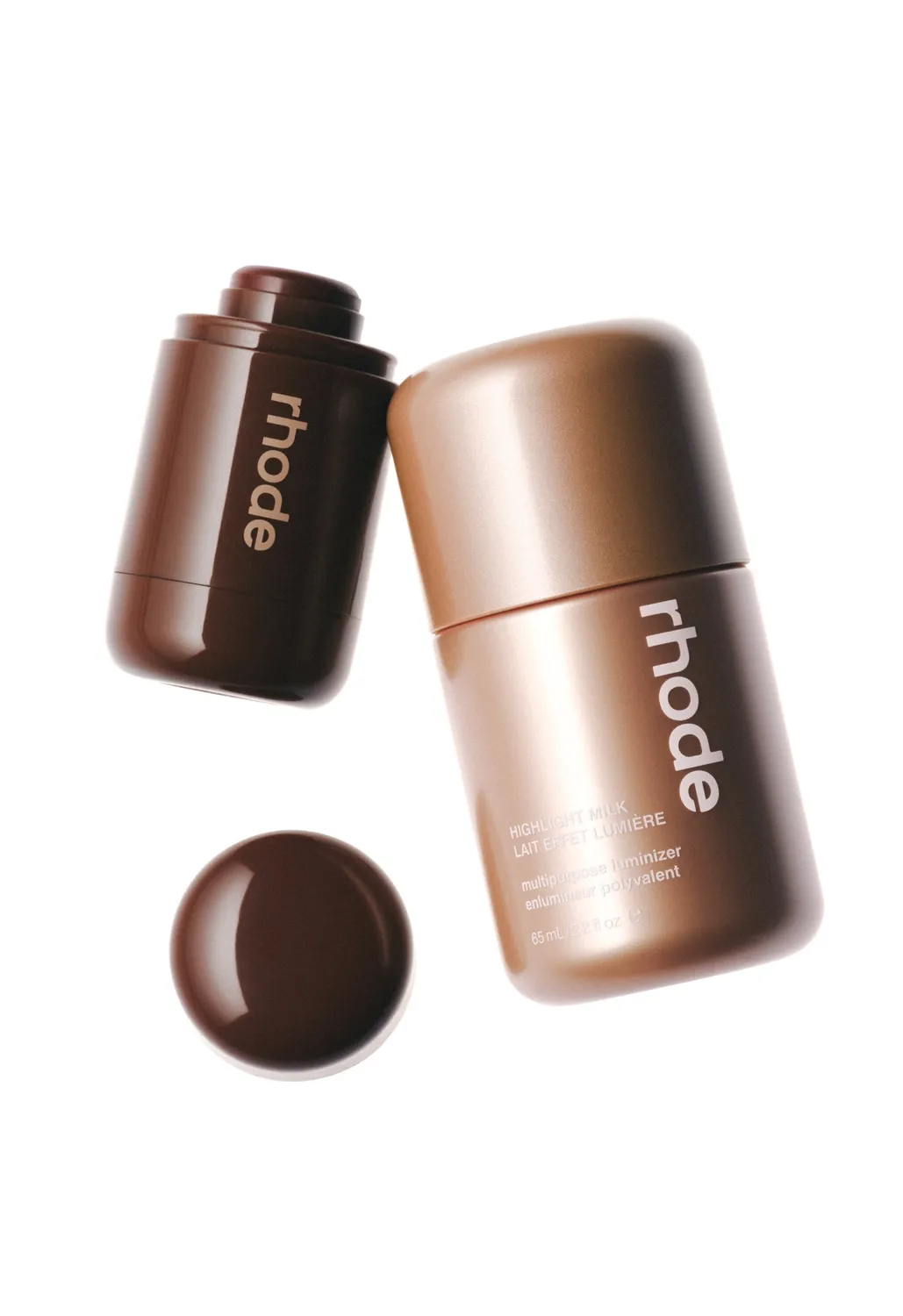Rhode Sun-Kissed coffret teint Highlight Milk + Pocket Bronze